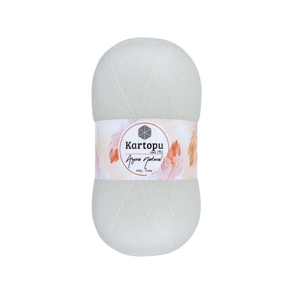 KARTOPU ANGORA NATURAL K010