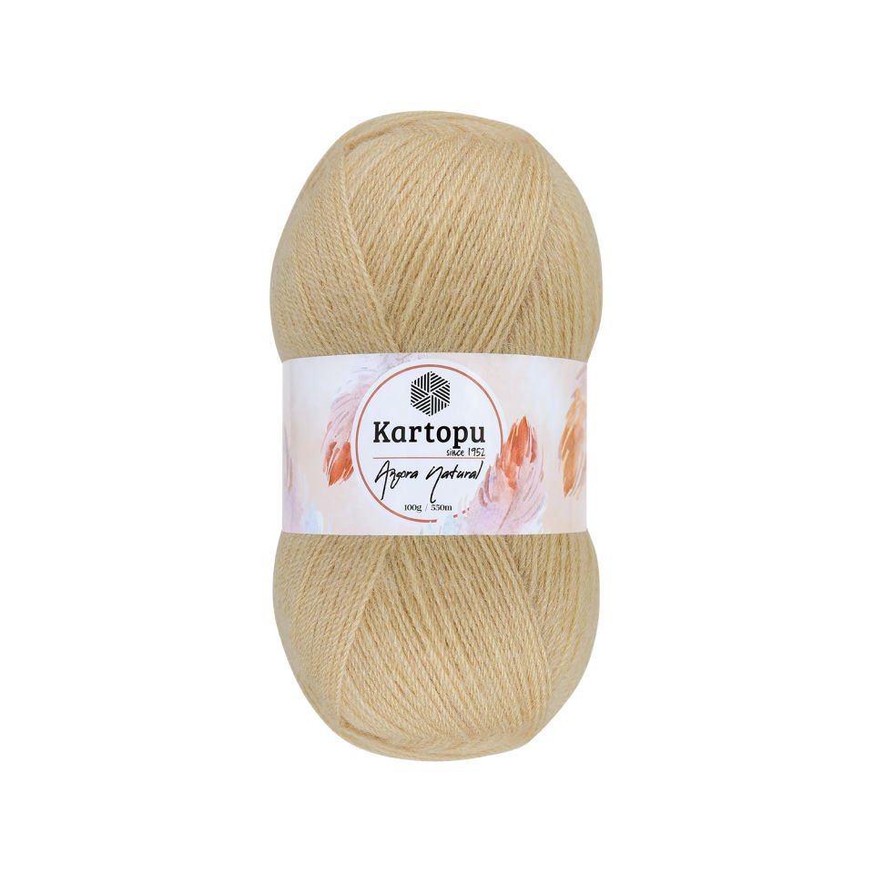 KARTOPU ANGORA NATURAL K837