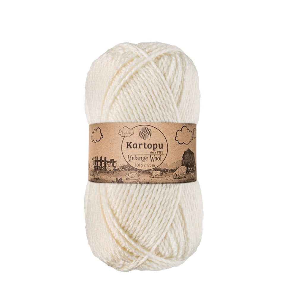 KARTOPU MELANGE WOOL K013