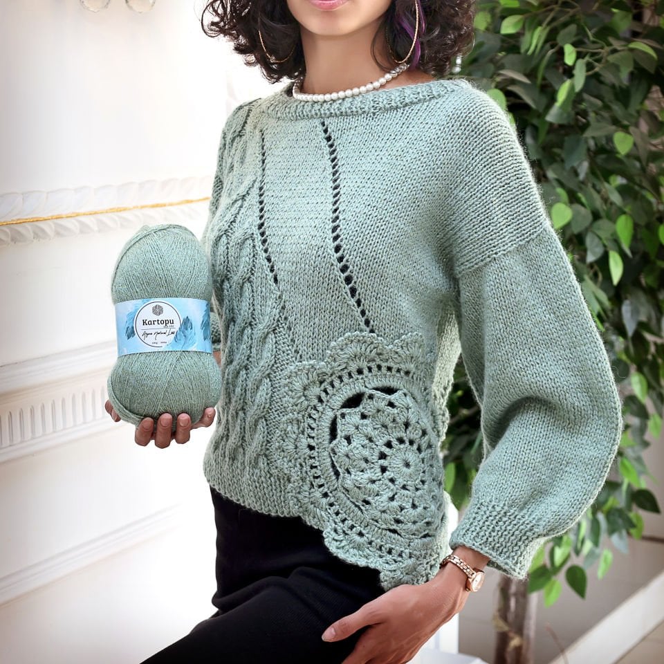 KARTOPU ANGORA NATURAL LUX